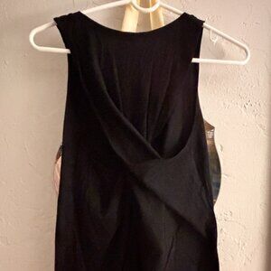 Fabletics - Black Cross Back Tank - L - New w/o Tags